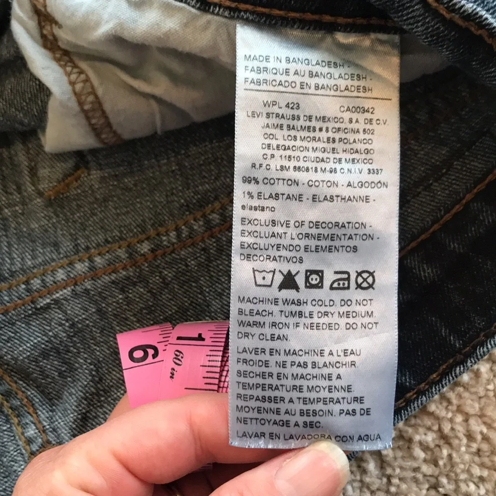 Levi Strauss Signature Relaxed Fit Denim Jeans